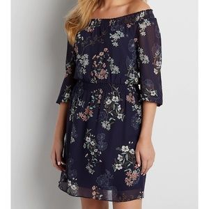SALE Maurices off the shoulder floral dress